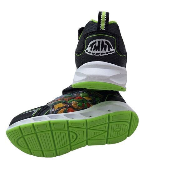 TMNT Teenage Mutant‎ Ninja Turtles Boys Sneakers Toddlers Size 7 Light-up Shoes - Picture 7 of 16